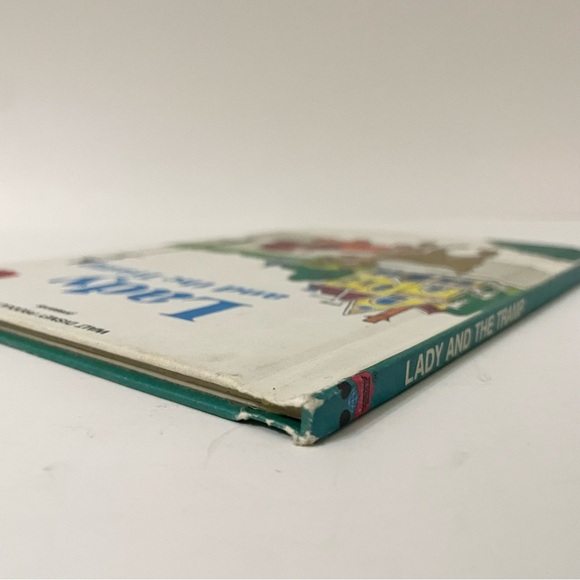 Vintage Disney Lady and the Tramp Hardcover Book - Picture 5 of 11